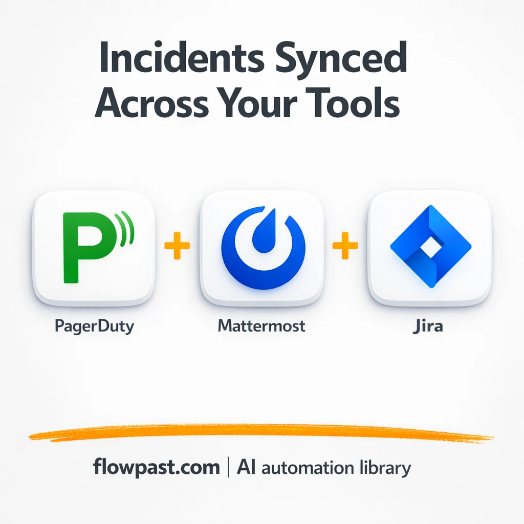 Manage custom incident response in PagerDuty and Jira - n8n workflow automation template