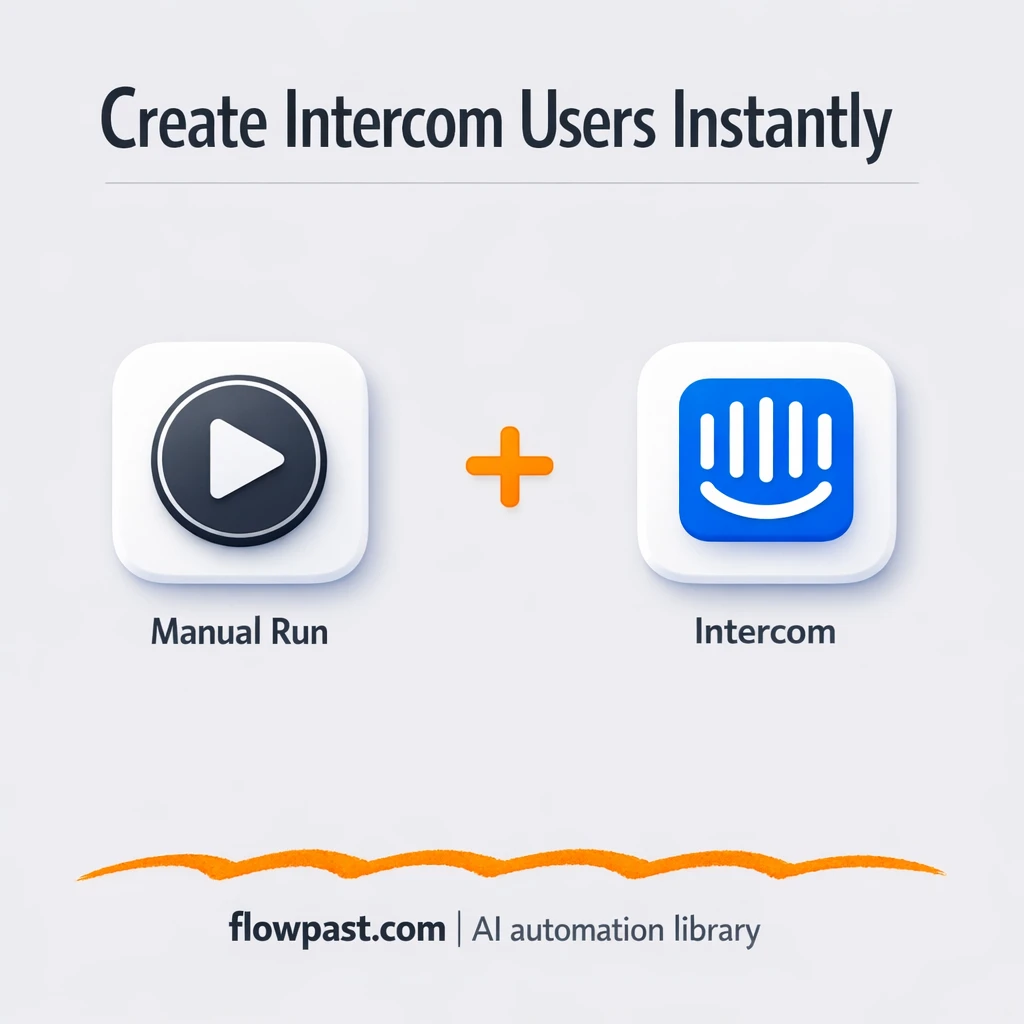 Intercom + Google Sheets: clean user records, fast - n8n workflow automation template