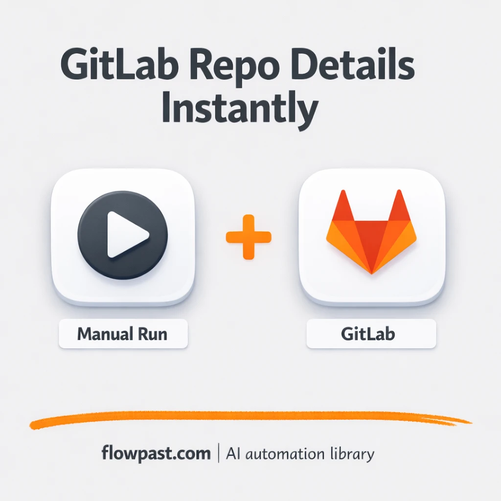 GitLab to Google Sheets, repo details ready to share - n8n workflow automation template