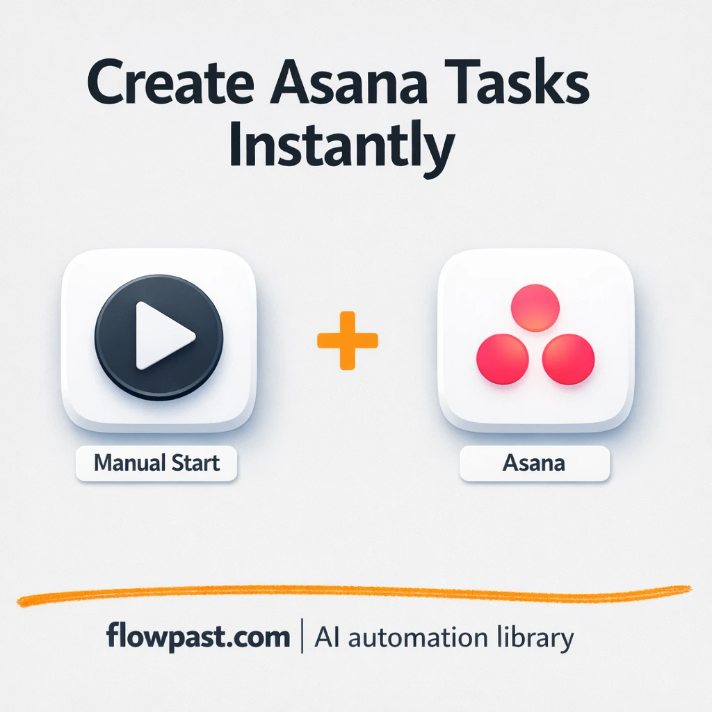 Asana + Slack: tasks logged right when work happens - n8n workflow automation template