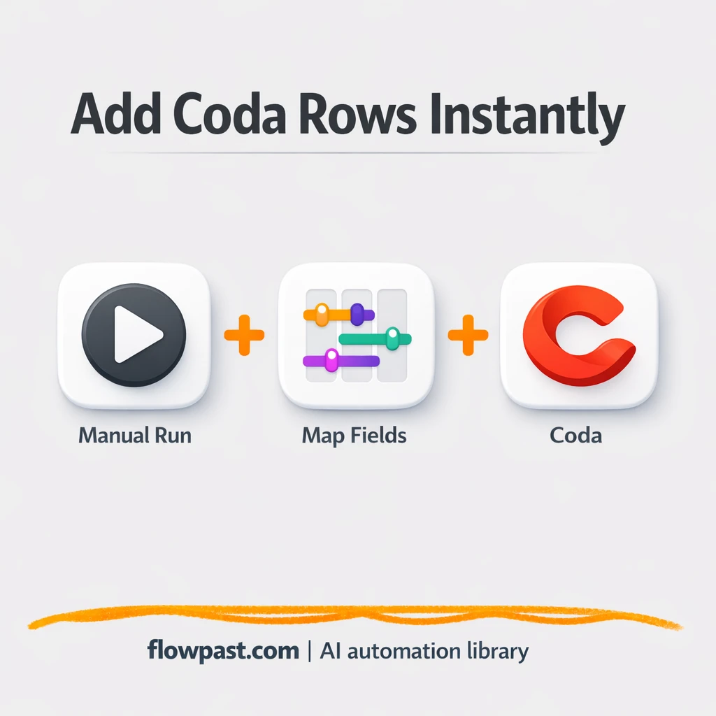 Coda + Slack: leads logged clean and consistent - n8n workflow automation template
