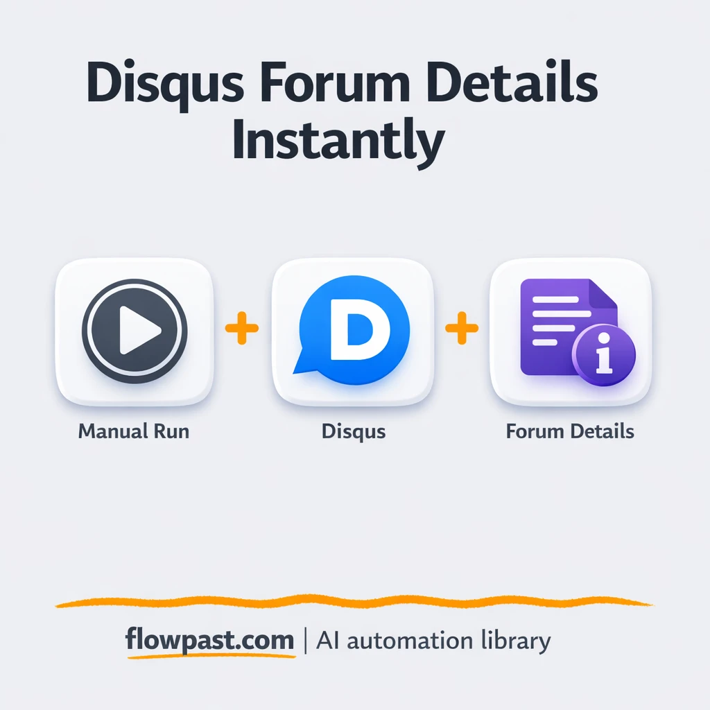 Disqus to Google Sheets, community stats ready to share - n8n workflow automation template
