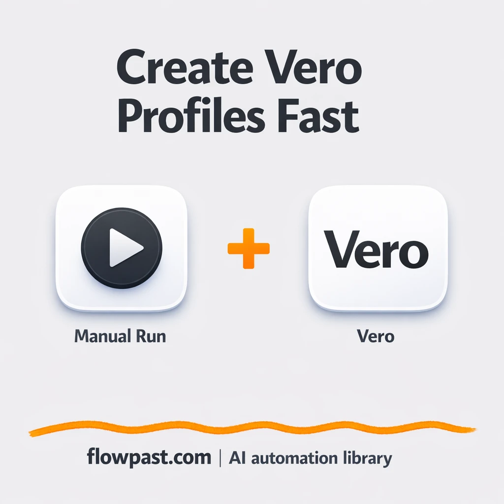 Vero + Google Sheets: cleaner profiles, better segments - n8n workflow automation template