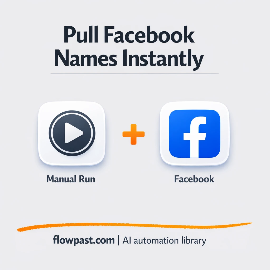 Facebook Insights to Google Sheets, ready to report - n8n workflow automation template
