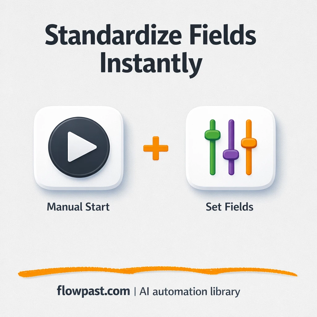 Drift + Google Sheets: clean lead fields every time - n8n workflow automation template