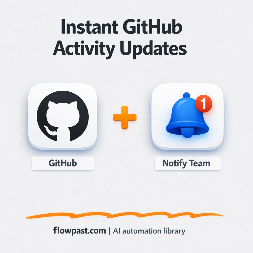 GitHub + Slack: key repo updates sent to the right people - n8n workflow automation template