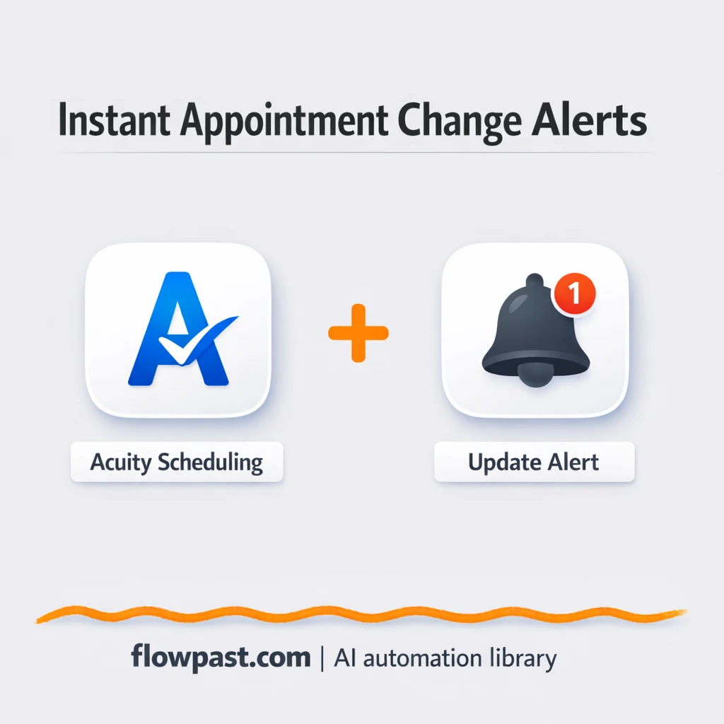 Acuity Scheduling to Telegram, instant booking alerts - n8n workflow automation template