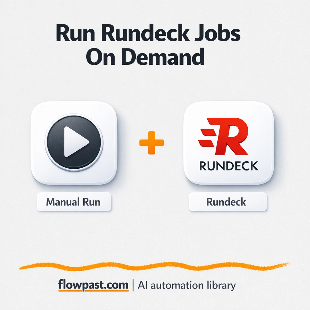 Rundeck + Slack: one click runbooks, fewer mistakes - n8n workflow automation template