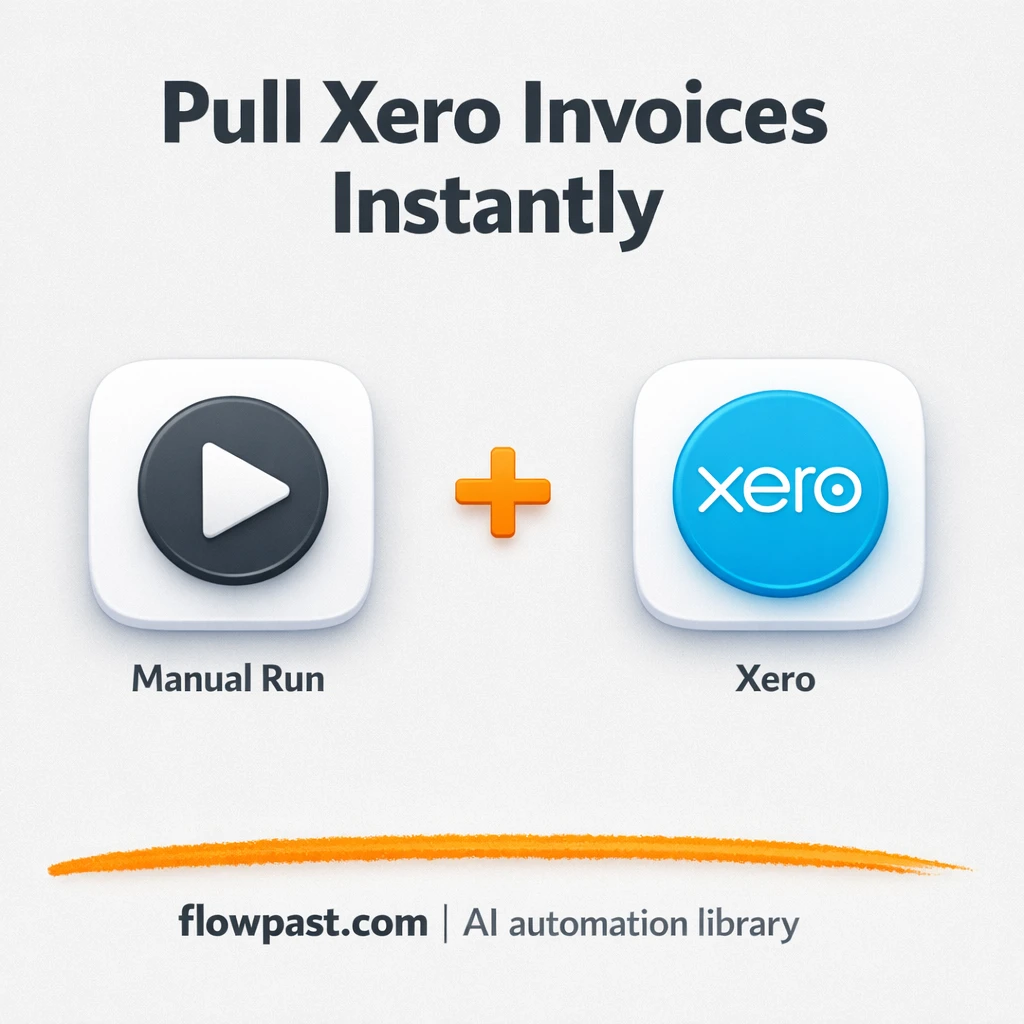 Xero to Google Sheets, clean records on demand - n8n workflow automation template