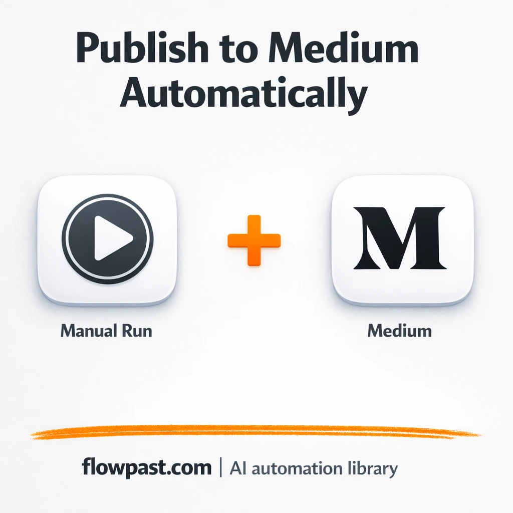 Medium + Slack: publish to your outlet without errors - n8n workflow automation template