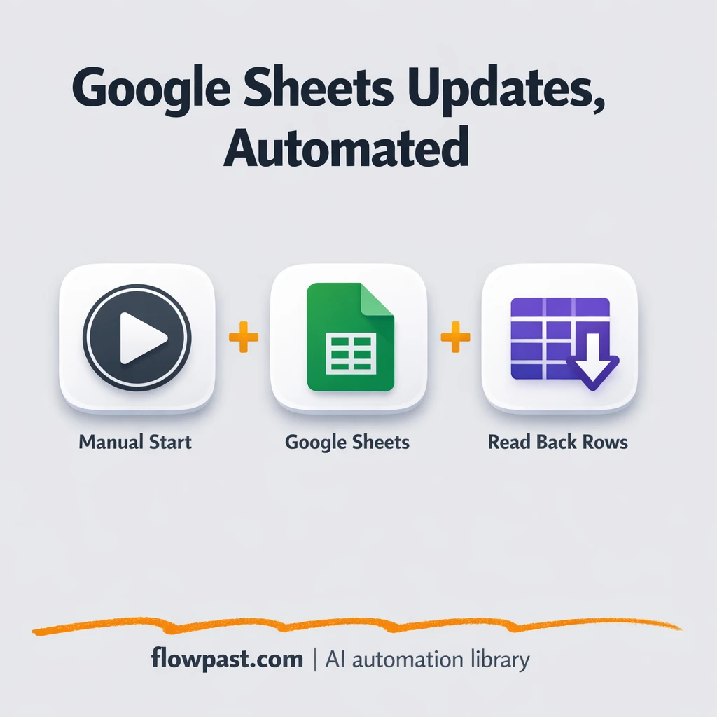 Google Sheets + Excel: clean rows, fewer mistakes - n8n workflow automation template