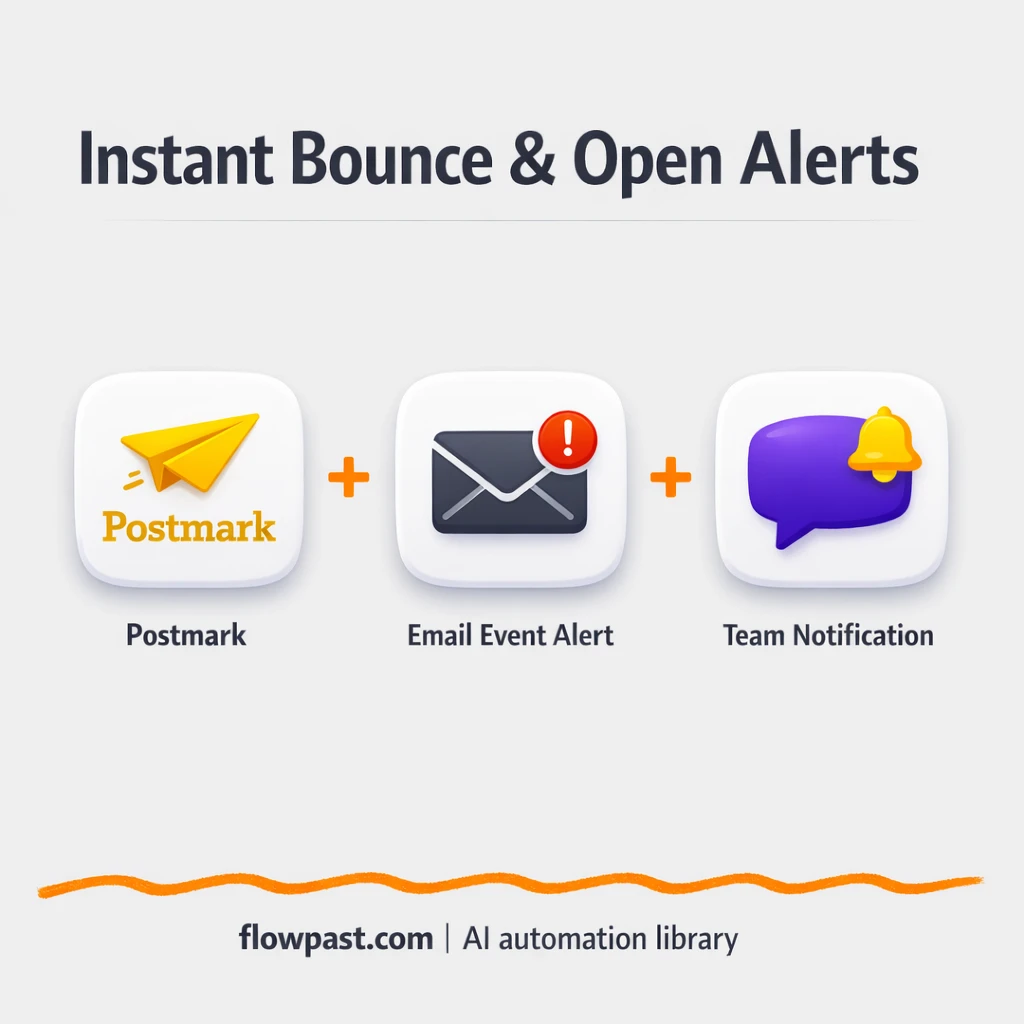 Postmark + LinkedIn: catch bounces before campaigns slip - n8n workflow automation template
