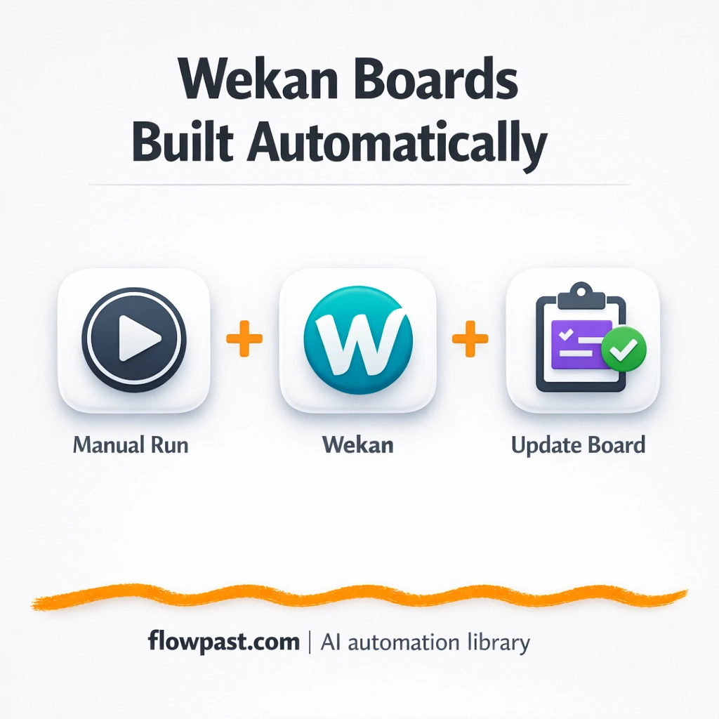 Wekan + Trello: instant project boards, ready to use - n8n workflow automation template