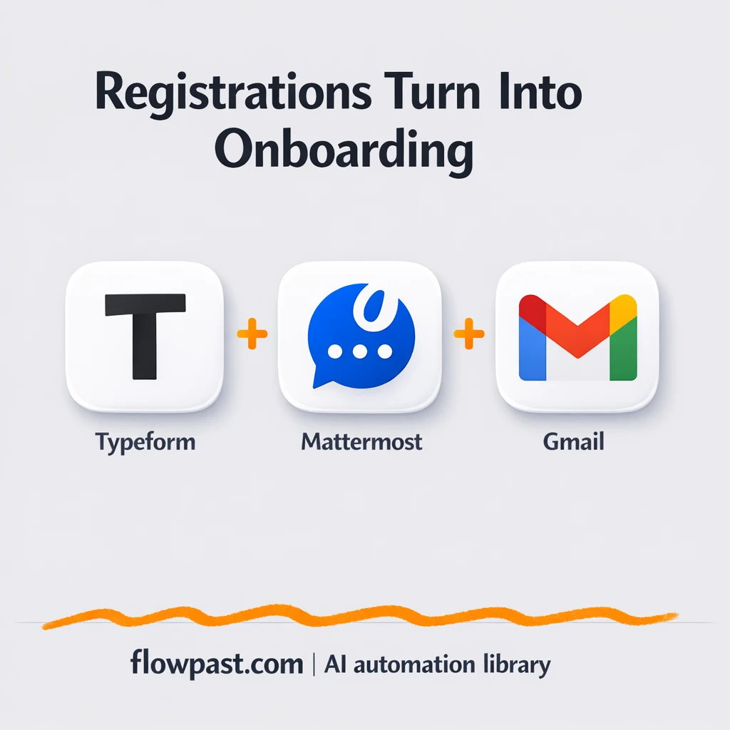 Typeform to Google Sheets, event signups organized - n8n workflow automation template