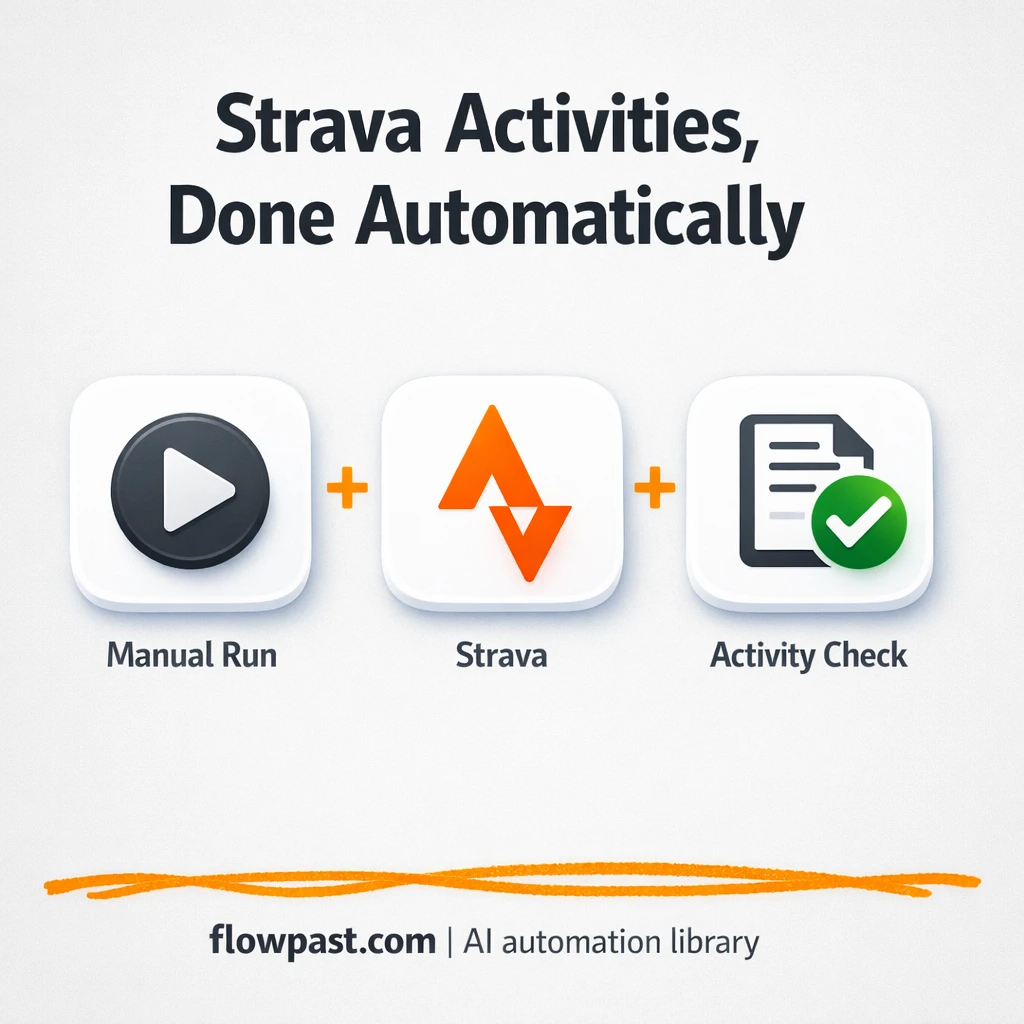 Strava + Google Sheets: cleaner activity logs - n8n workflow automation template
