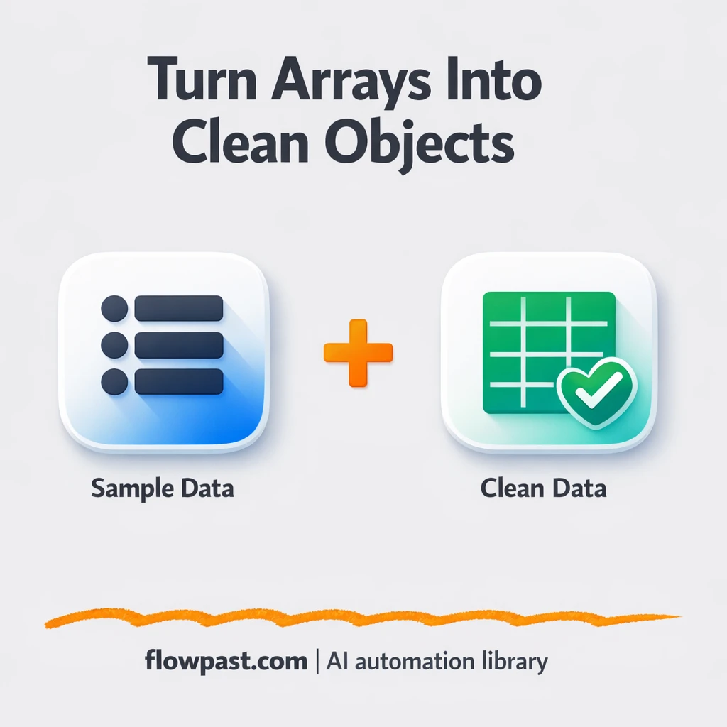 Webhooks to Google Sheets, clean fields every time - n8n workflow automation template