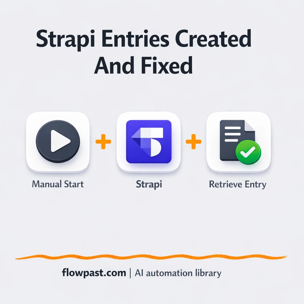 Strapi + Google Sheets: consistent slugs, less rework - n8n workflow automation template