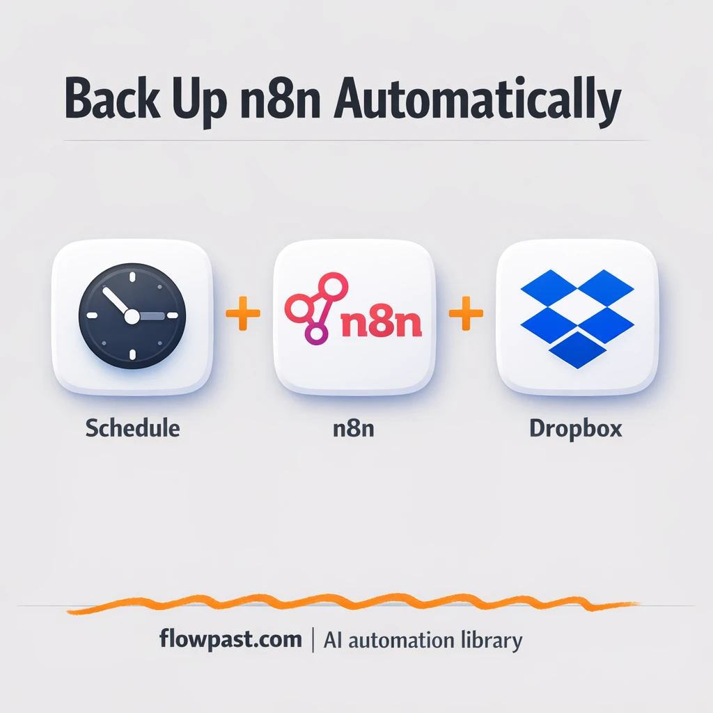 Dropbox + Airtable: effortless backup tracking - n8n workflow automation template