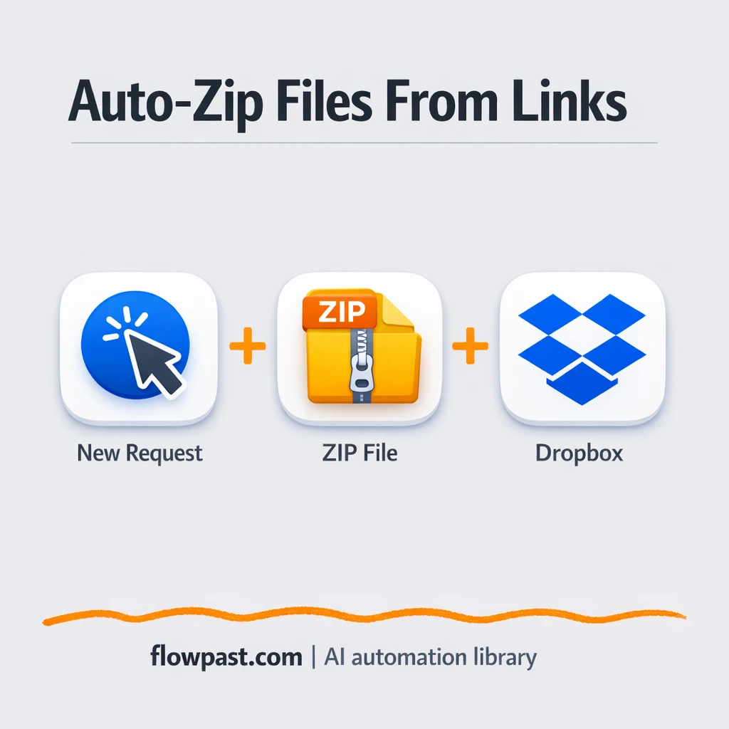 Dropbox + Google Drive: ZIP files delivered clean - n8n workflow automation template
