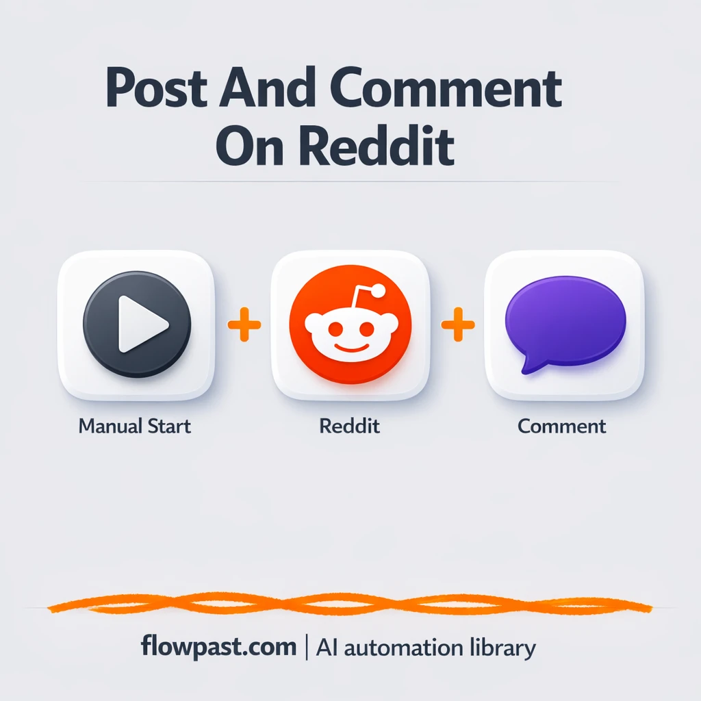 Reddit + Google Sheets: consistent posts and comments - n8n workflow automation template