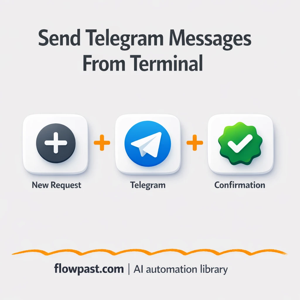 Telegram + bash-dash: send updates without app switching - n8n workflow automation template