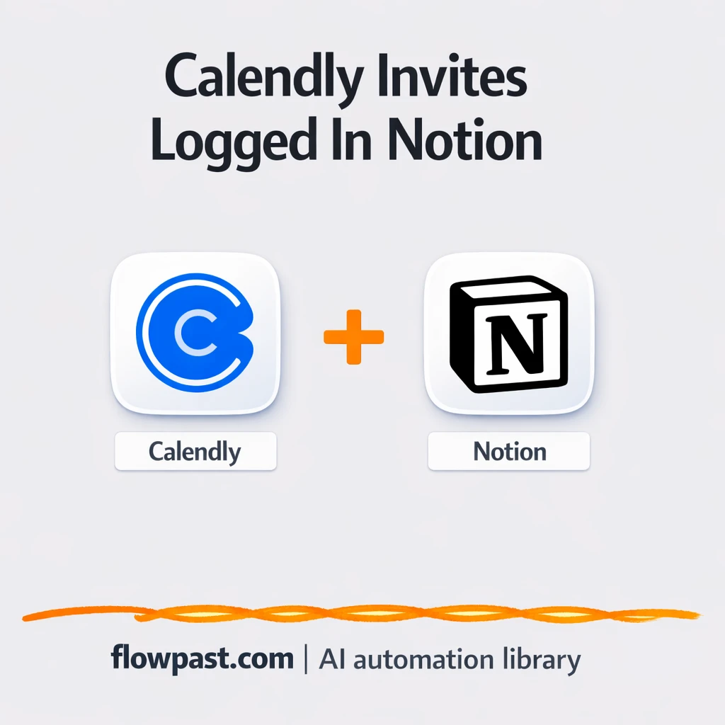Calendly to Notion, every booking becomes a lead - n8n workflow automation template