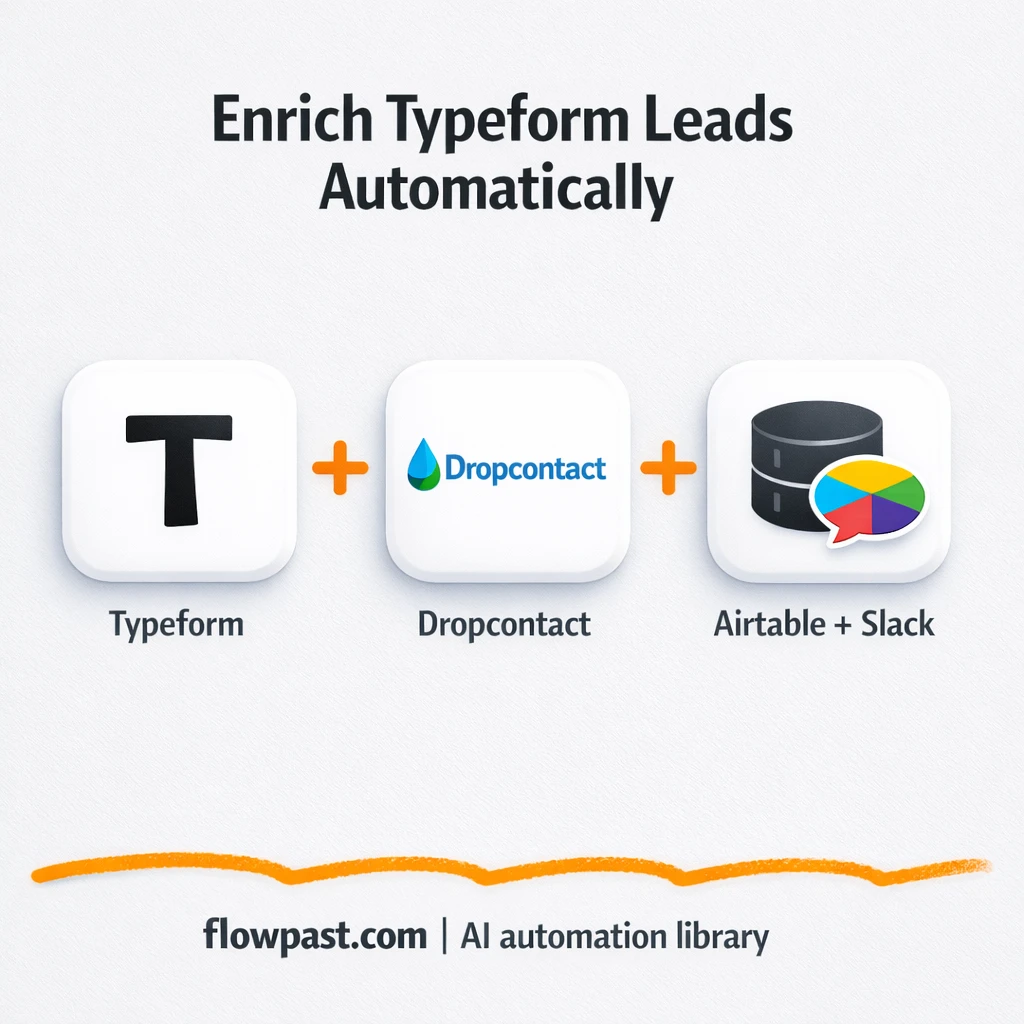 Typeform + Airtable: clean leads, no duplicates - n8n workflow automation template
