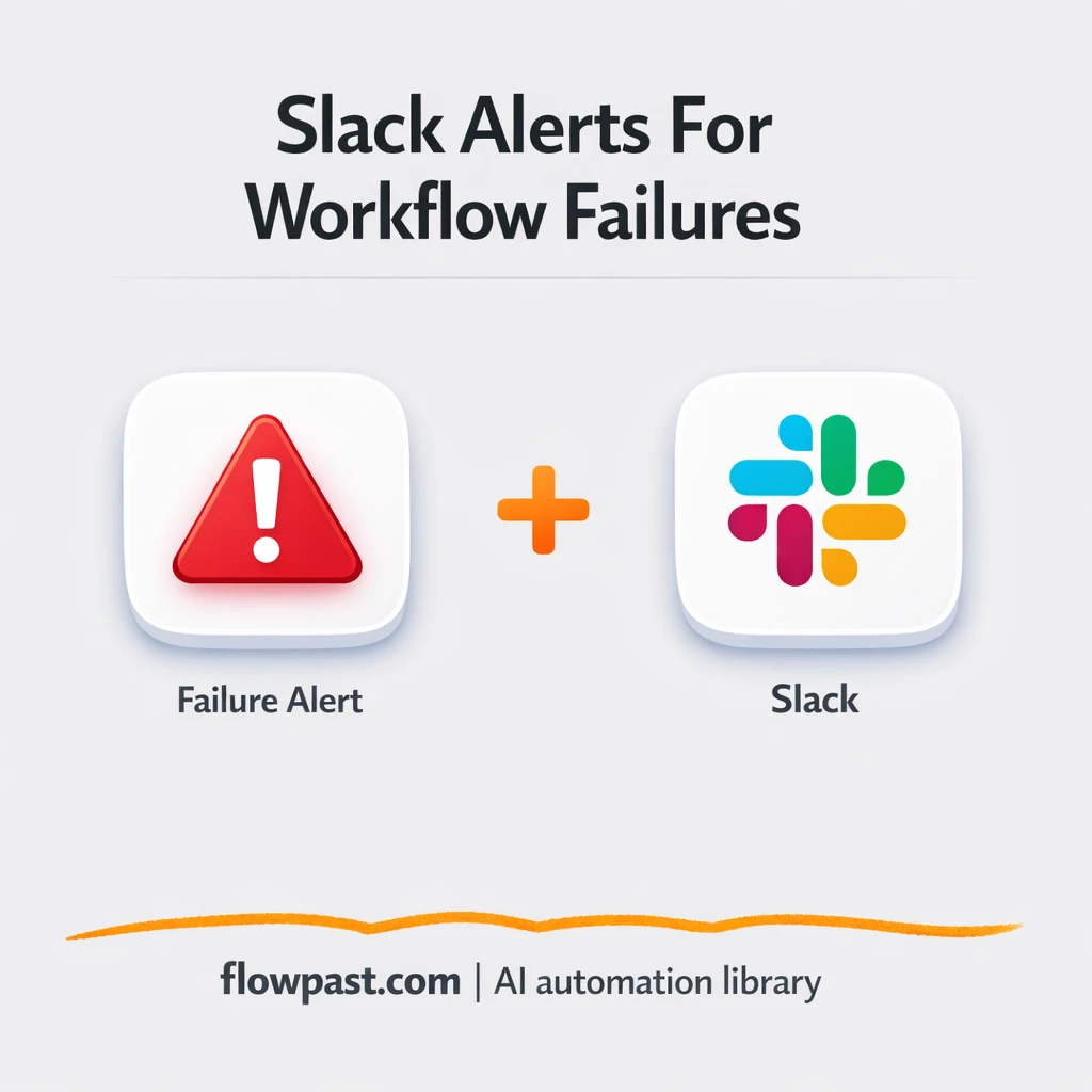 Slack alerts for failed Google Sheets updates - n8n workflow automation template