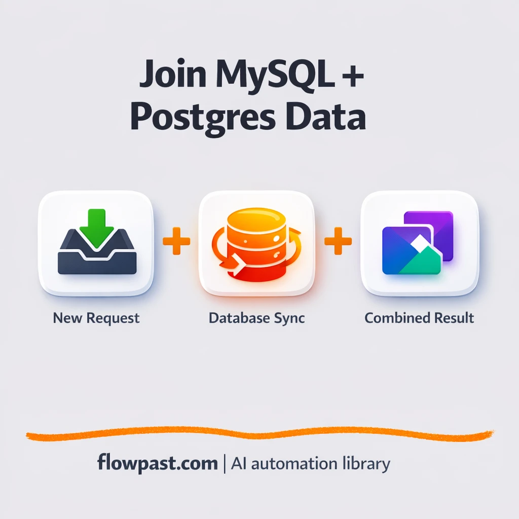 MySQL + Postgres: one clean answer every request - n8n workflow automation template