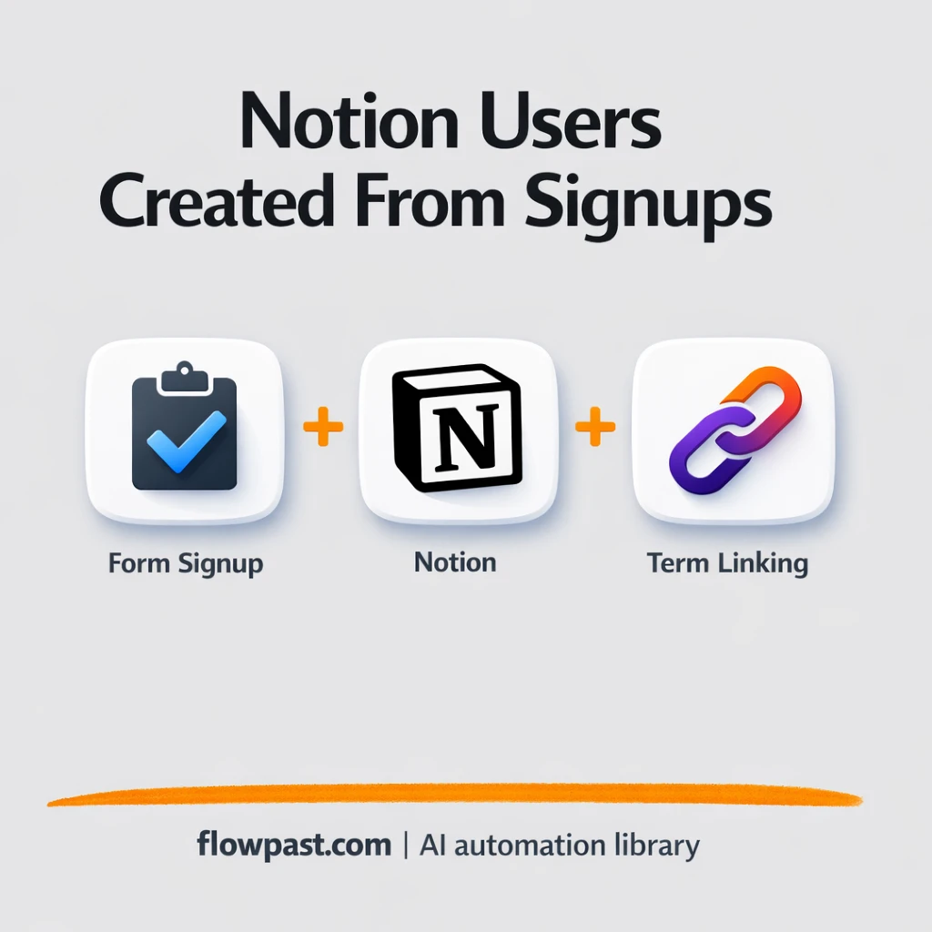 Notion + Typeform: clean onboarding, no duplicates - n8n workflow automation template