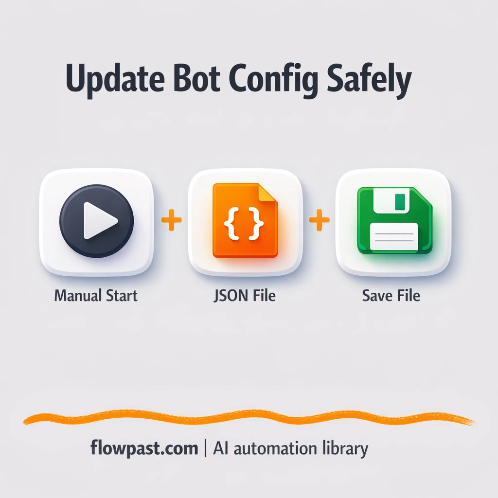 Slack standup bot config, published without mistakes - n8n workflow automation template