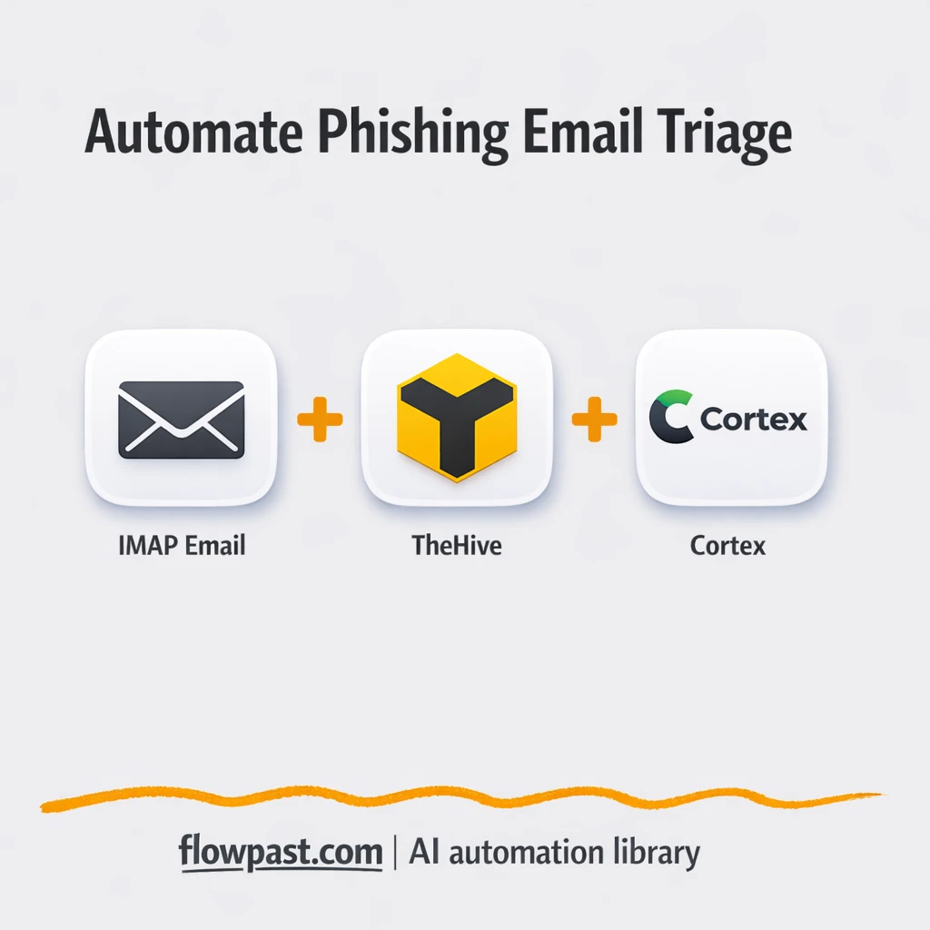 Email to TheHive with Cortex, faster threat triage - n8n workflow automation template