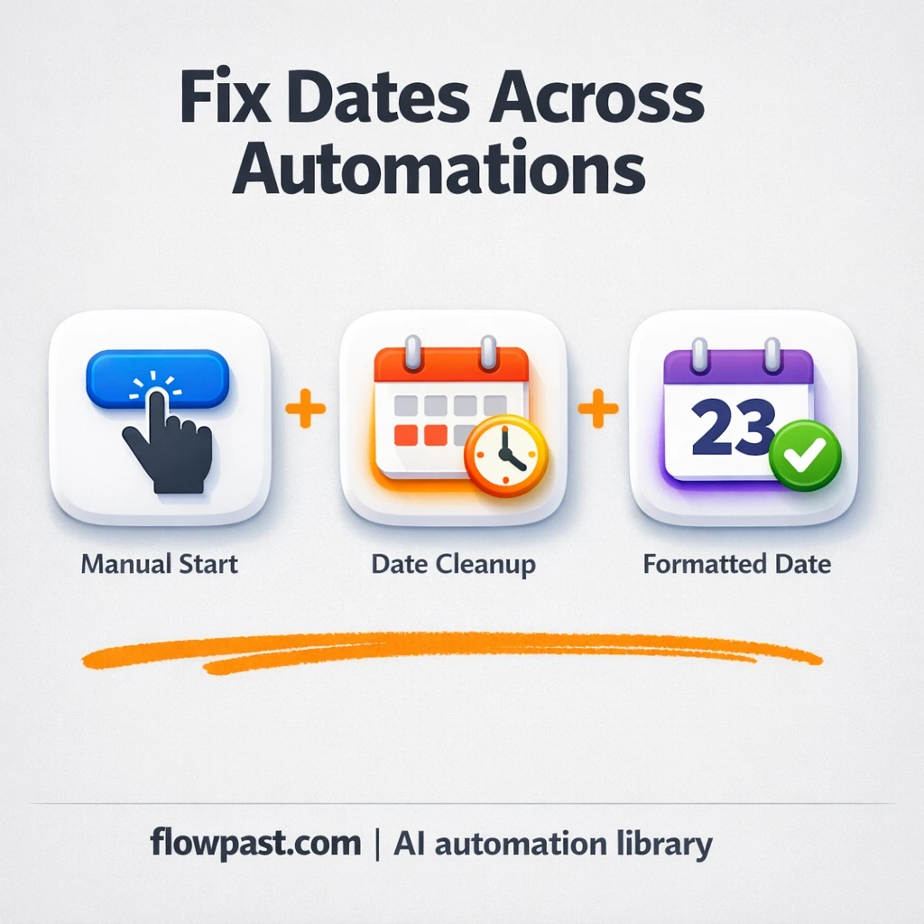 Slack + Google Sheets, timestamps you can trust - n8n workflow automation template
