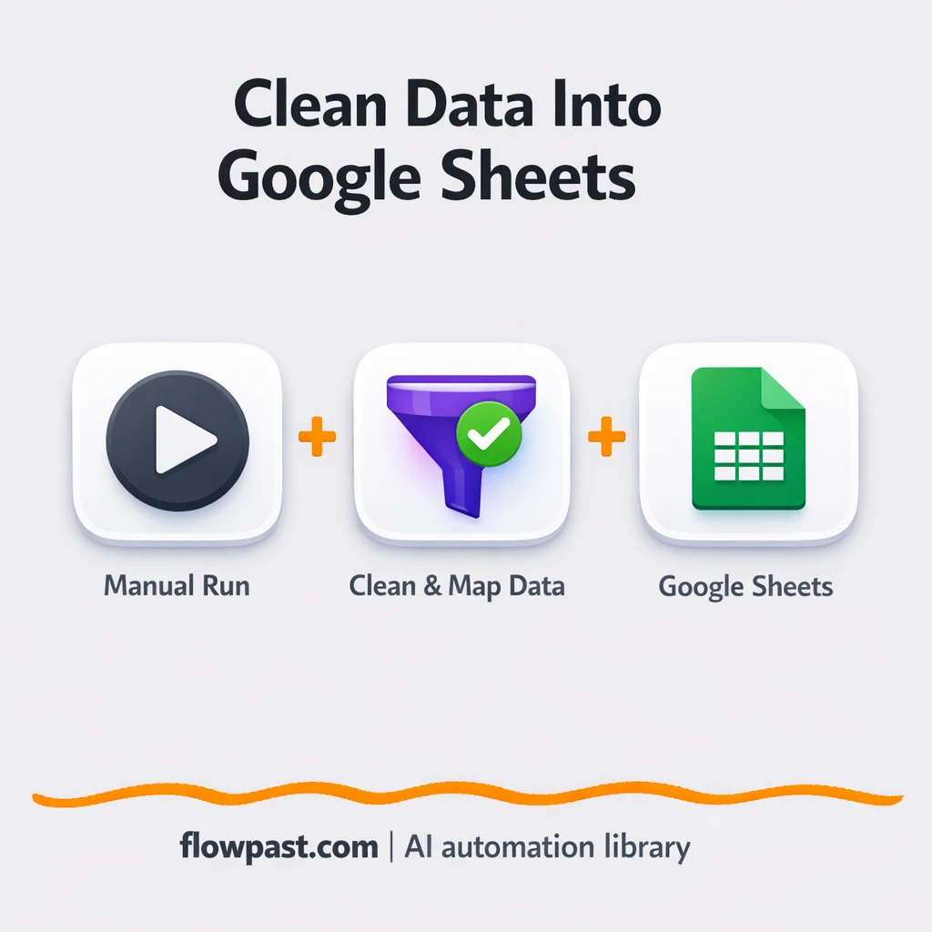 Google Sheets imports that stay clean and aligned - n8n workflow automation template