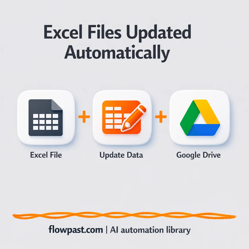 Google Drive to OneDrive, spreadsheets updated clean - n8n workflow automation template