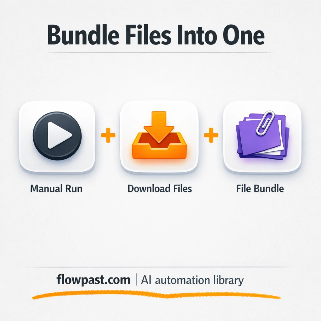 Airtable to Google Drive, one tidy asset bundle - n8n workflow automation template