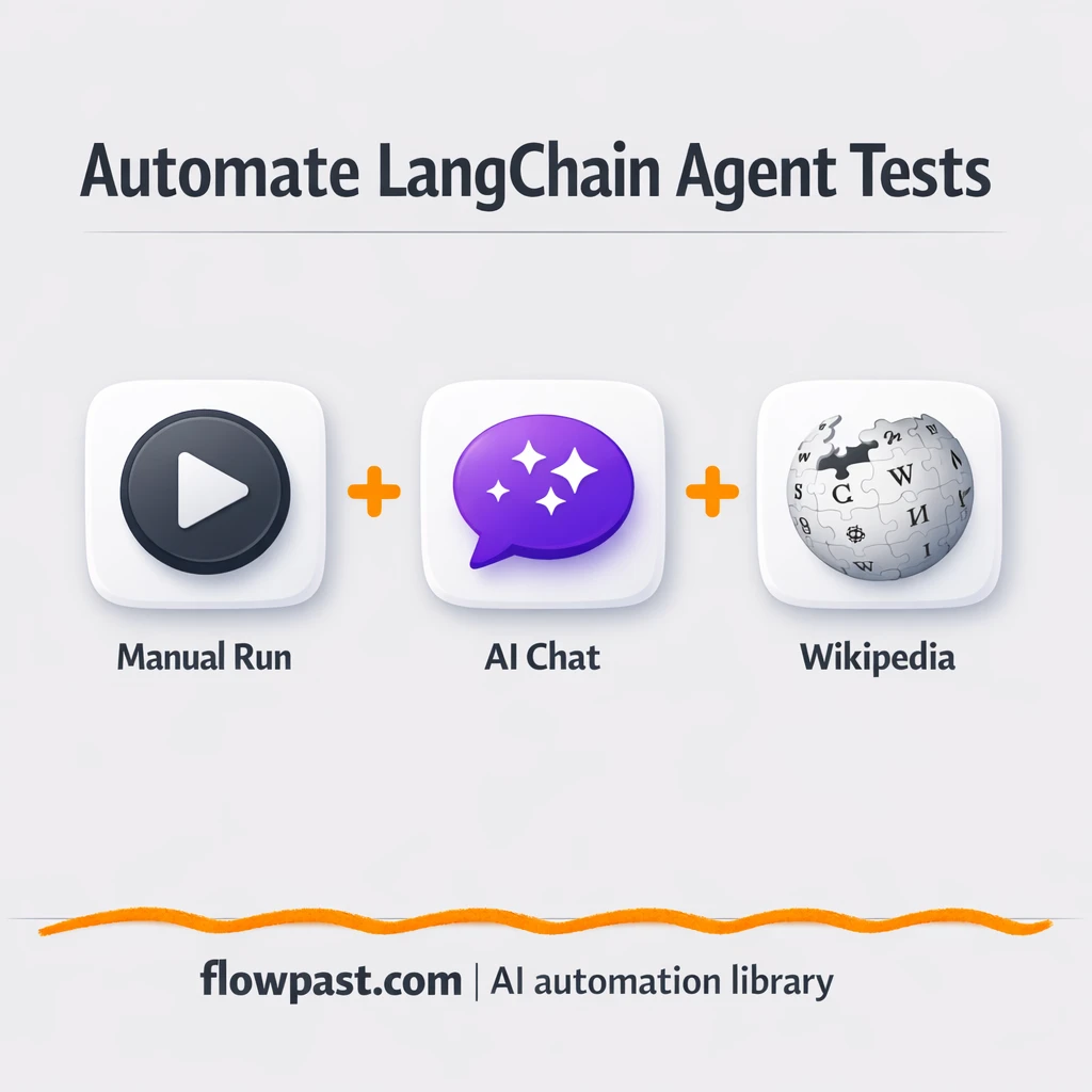 OpenAI + Wikipedia: consistent answers for your team - n8n workflow automation template