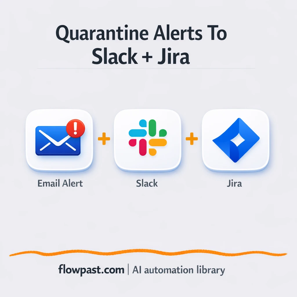 Sublime Security to Slack + Jira, incidents tracked fast - n8n workflow automation template