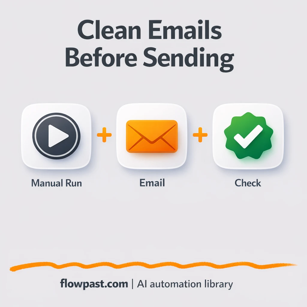 Google Sheets + Airtable: cleaner email lists fast - n8n workflow automation template