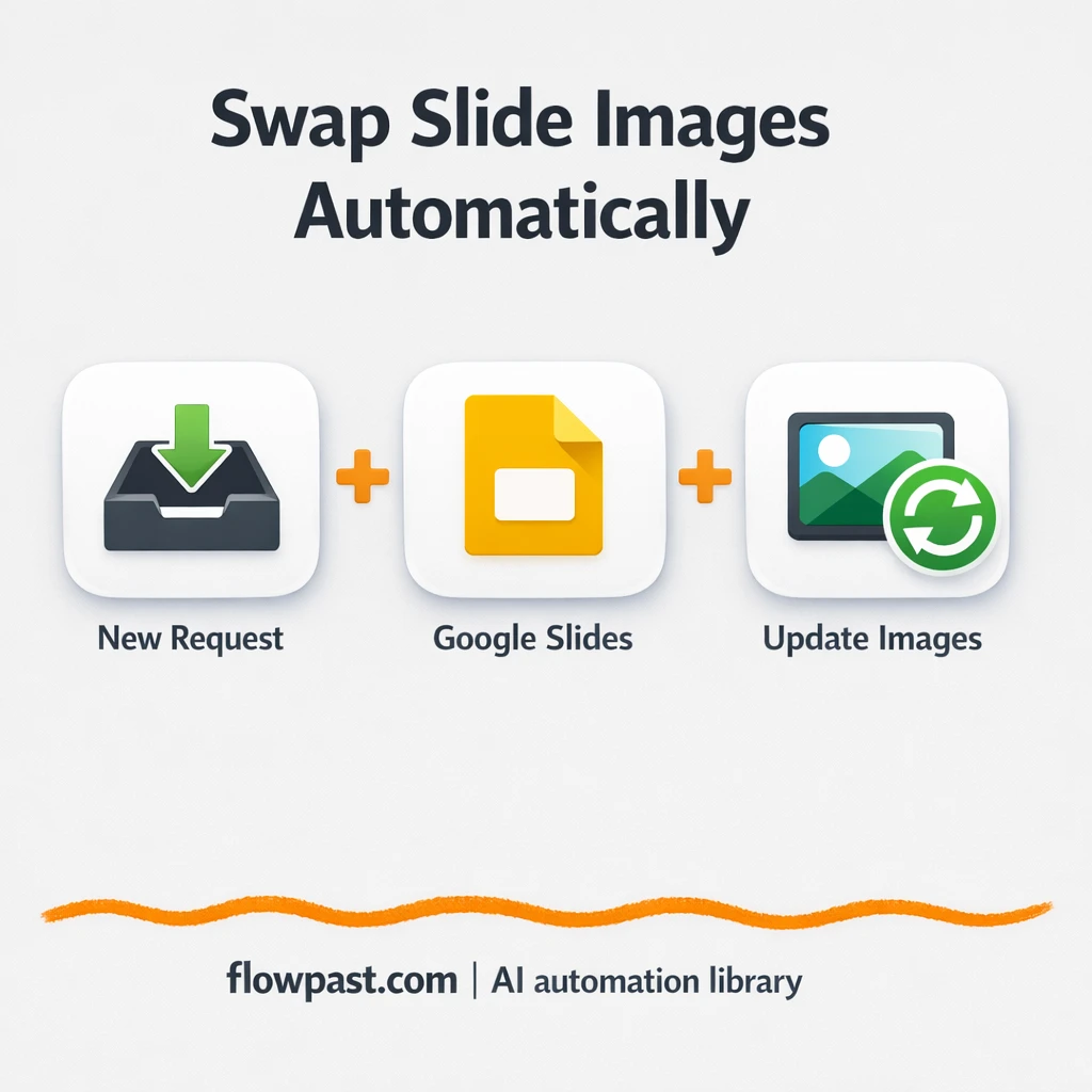 Google Slides + Google Drive: swap deck images fast - n8n workflow automation template