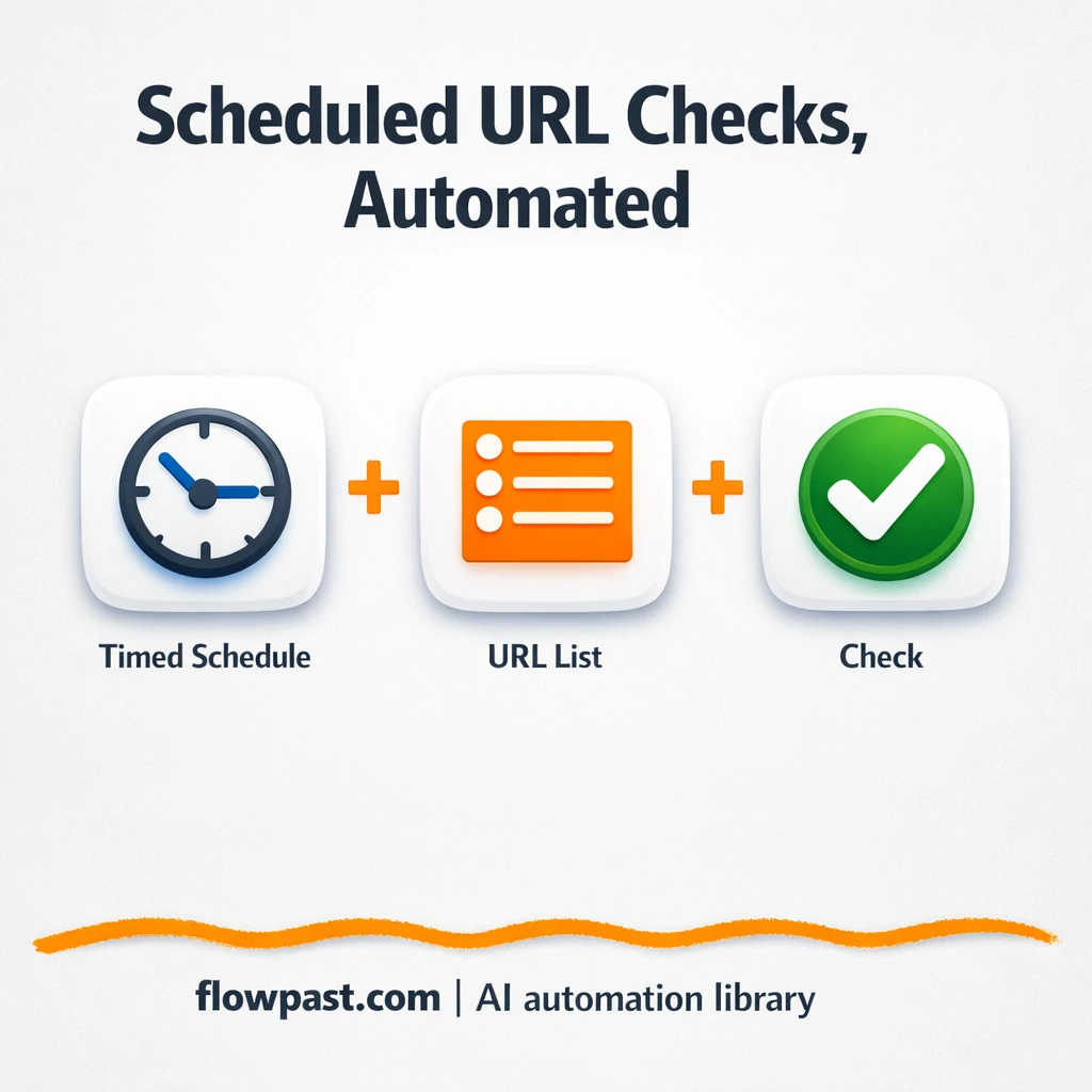 Google Sheets to Slack, catch broken URLs fast - n8n workflow automation template