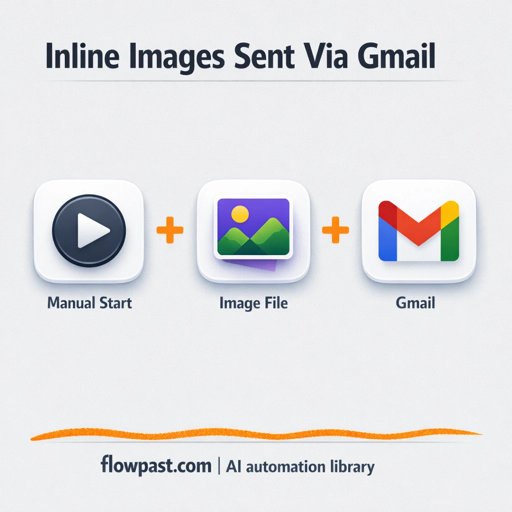 Gmail + Google Drive: inline images that always show - n8n workflow automation template