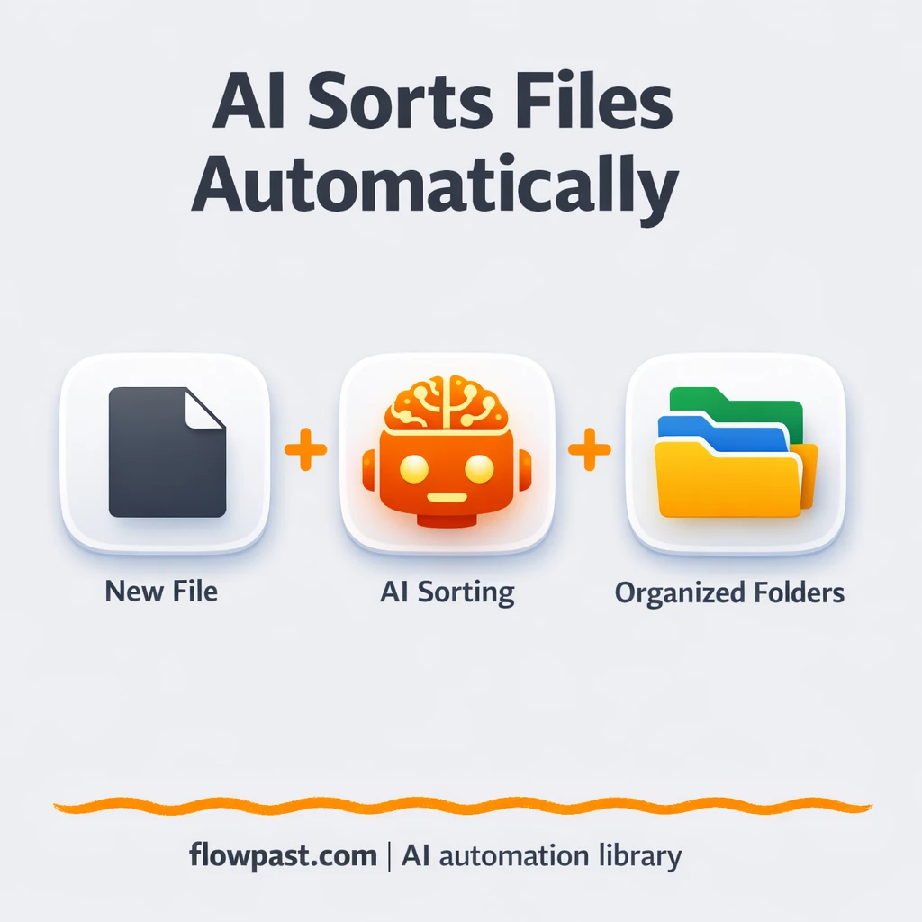 Telegram alerts for AI sorted folders, always tidy - n8n workflow automation template