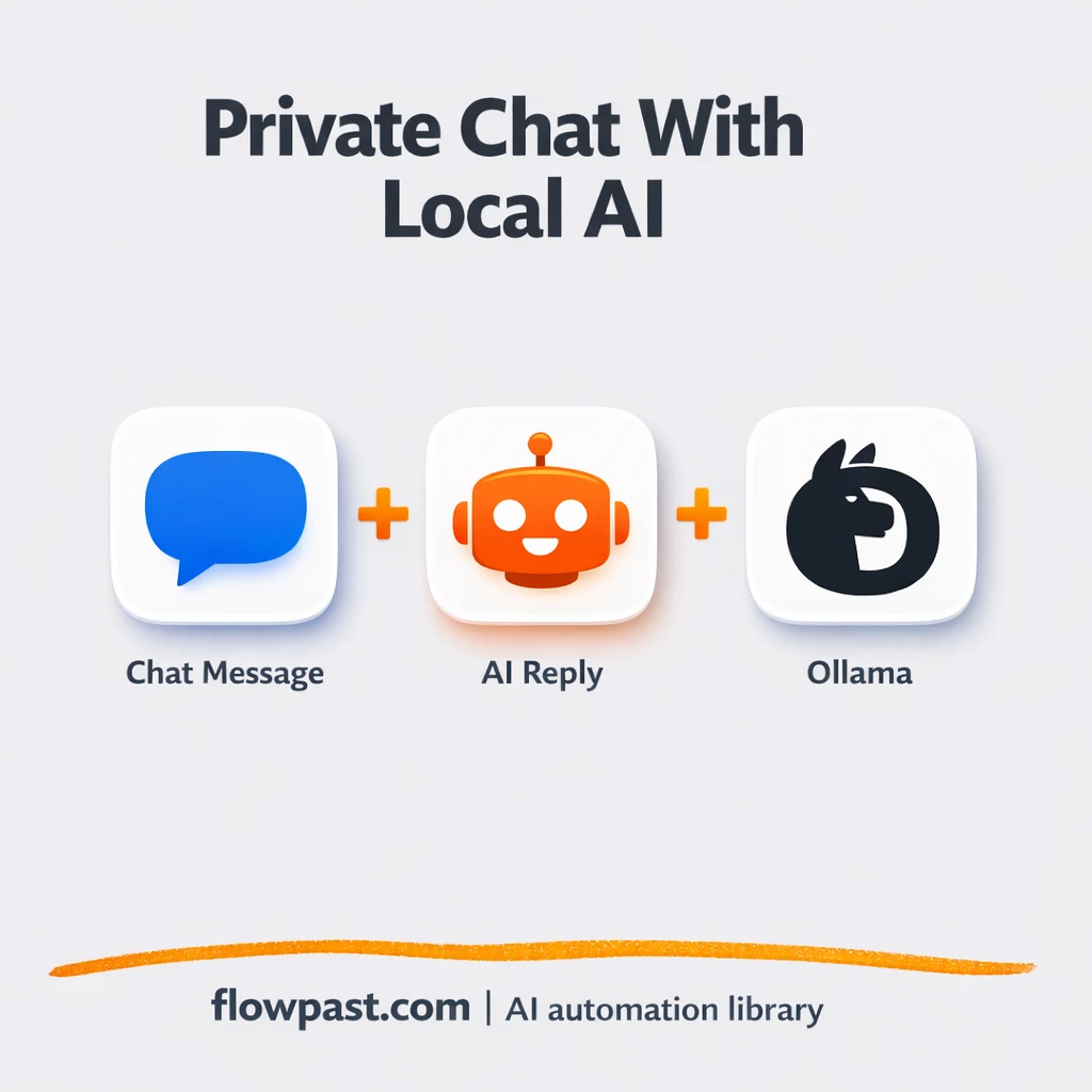 Ollama + Telegram: private AI chat for client work - n8n workflow automation template