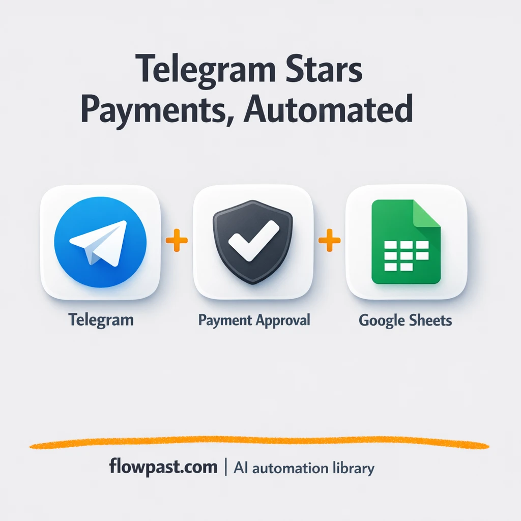 Telegram to Google Sheets, clean Stars payment logs - n8n workflow automation template