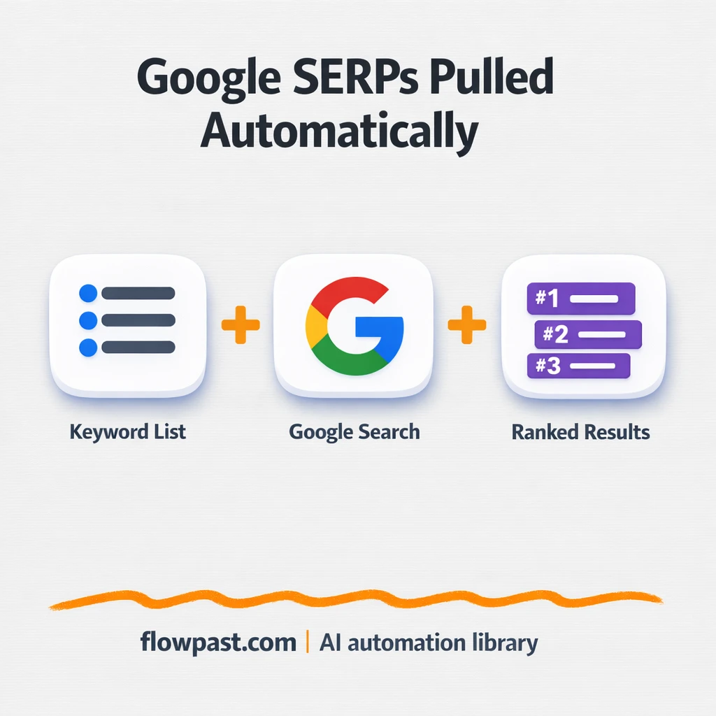 ScrapingRobot to Google Sheets, reliable rank tables - n8n workflow automation template