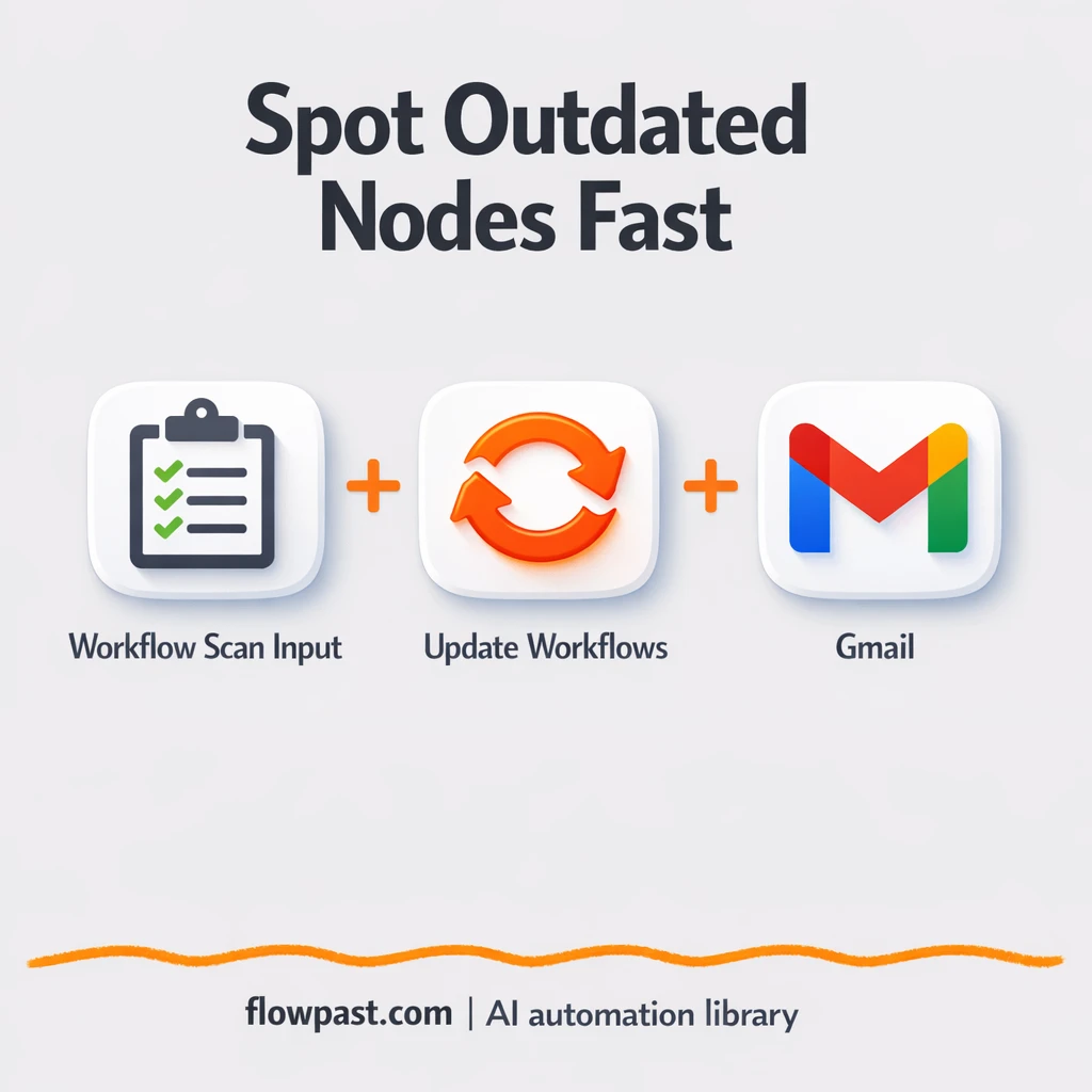 Gmail reports for safer app updates, no surprises - n8n workflow automation template