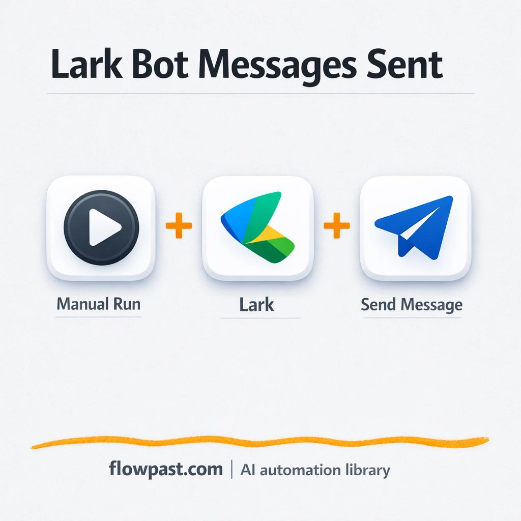Lark + Slack: team updates sent without manual pings - n8n workflow automation template