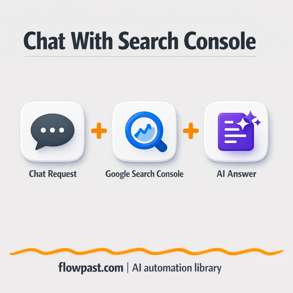 Search Console + Slack: instant SEO answers in chat - n8n workflow automation template