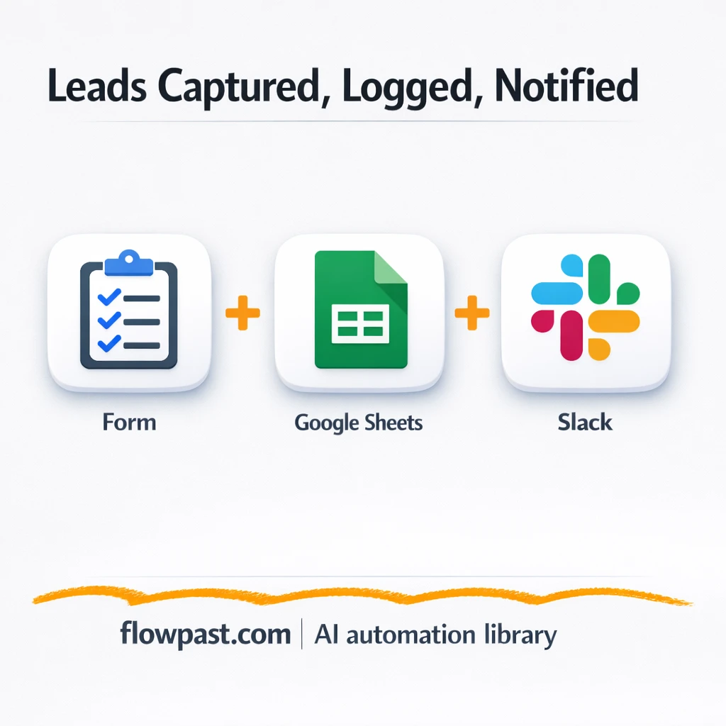 Google Sheets + Slack: every signup logged and routed - n8n workflow automation template